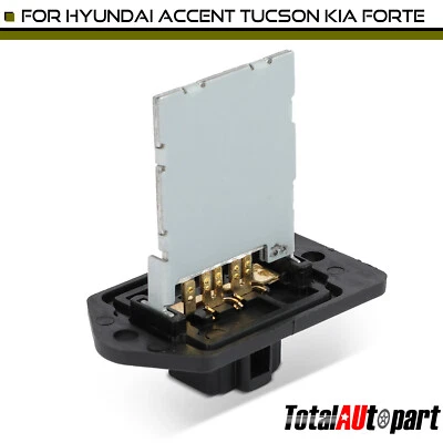 New A/C Blower Motor Resistor for Hyundai Accent Tucson Kia Sportage Forte5 Rio - Image 1 of 4
