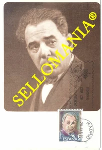 TARJETA MAXIMA AMADEO VIVES ZARZUELA MUSICA MUSIC MAXIMUM CARD TC22672 - Picture 1 of 1