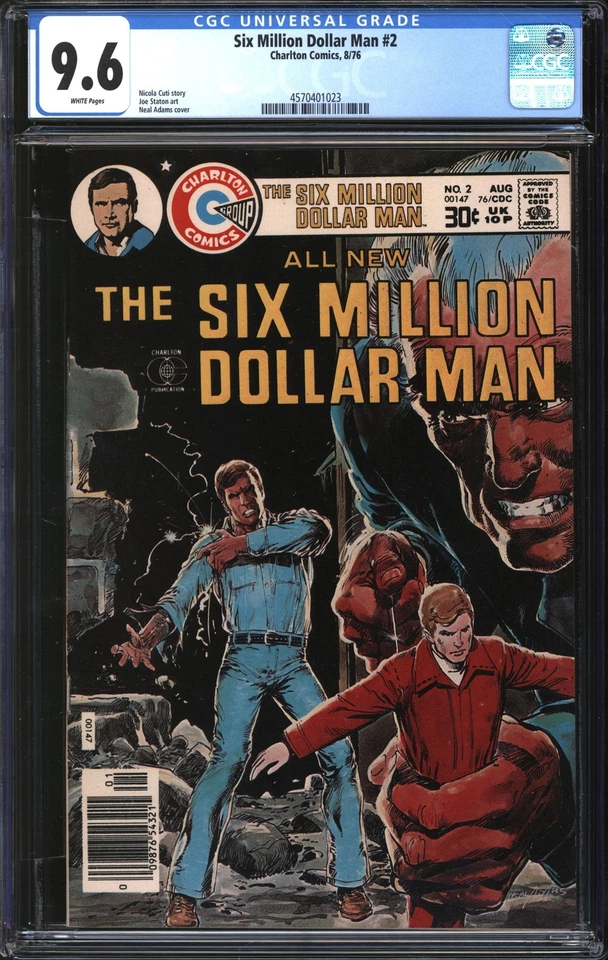 The Six Million Dollar Man #2 (Charlton August 1976)