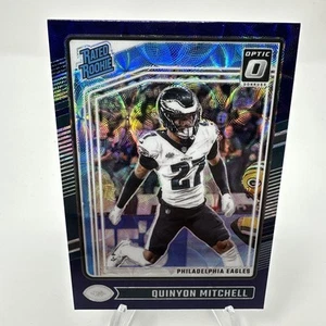 QUINYON MITCHELL Rated Rookie PURPLE SCOPE 2024 Panini Donruss Optic #282 - Picture 1 of 2