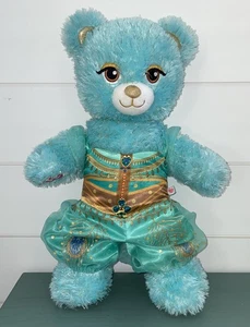 Costruisci un Orso Disney Principessa Gelsomino Aladino 17" Peluche Orso con Costume - Foto 1 di 6