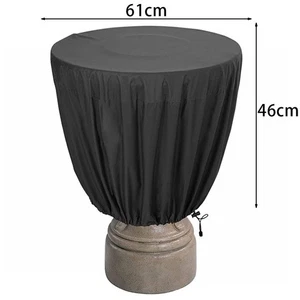 Brunnenabdeckung Badeabdeckungen Schwarze Farbe Wasserdicht 210d Oxford Tuch - Bild 1 von 6