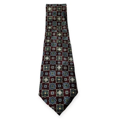 Tabasco Men's Floral 100% Silk Tie - Image 1 of 4