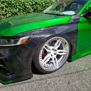 Carbon Fiber Vented Front Fenders Replace for Honda Accord 10th 2018-2022 - Picture 1 of 5