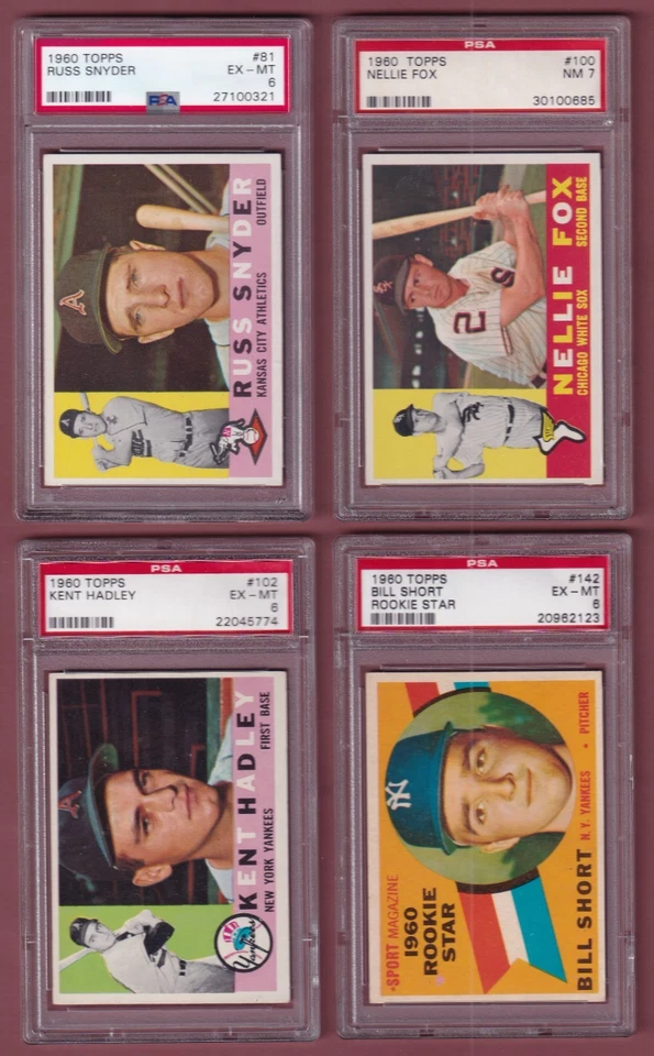 1960 Topps Baseball PSA, SGC * You Pick * - Image 1 of 1