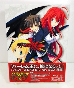 Nueva Escuela Secundaria DxD 1ª Temporada Blu-ray Caja Folleto Edición Limita... - Imagen 1 de 3