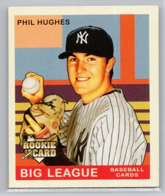 2007 UPPER DECK GOUDEY #147 PHIL HUGHES NEW YORK YANKEES - Image 1 of 2