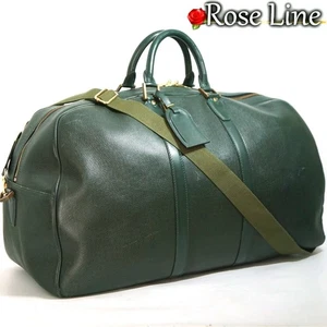 Bolso de viaje Louis Vuitton Taiga Kendall GM Boston Épicéa verde M30114 Francia - Imagen 1 de 10