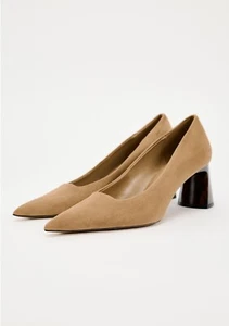 Zara block heels size 7.5 US - Picture 1 of 8