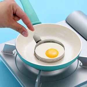 Herramientas de cocina aparatos panqueques desayuno sándwiches anillos para panqueques - Imagen 1 de 12