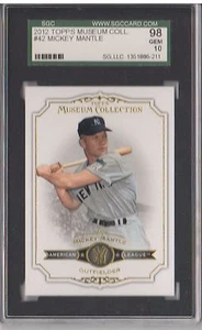 2012 Topps Museum Collection #42 - SGC 10 (98) Gem Mint - New York Yankees - Bild 1 von 2