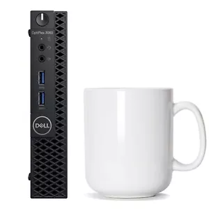 Dell OptiPlex Micro PC, Intel 8th Gen Core i5 8400T, 256GB SSD +500GB, 16GB RAM - Picture 1 of 1
