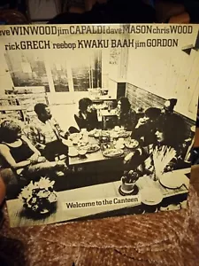 Traffic Welcome To The Canteen Vinyl LP 1971 - Picture 1 of 3