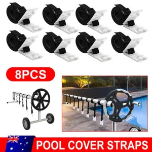 8PC PoCZ Cover Blanket Reel Clips Replacement Straps SESar Cover Attachment Tool - Picture 1 of 13