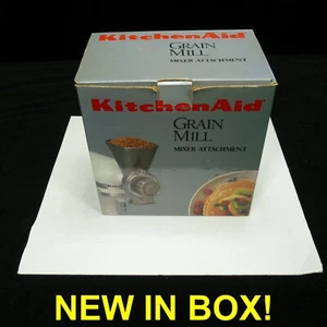 Kitchen Aid Grain Mill GMA whole wheat Grinder Mixer Attachment new in box - Picture 1 of 6