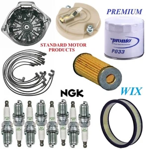 Tune Up Kit Filters Cap Wire Plugs For CADILLAC CALAIS V8 7.7L OHV 1970 - Picture 1 of 1