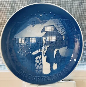 Bing & Grondahl B & G Jule After 1973 Limited Edition "Country Christmas" Plate - Picture 1 of 5