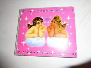 CD  Elton John & RuPaul – Don't Go Breaking My Heart --