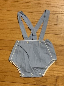 Cubierta/pantalones cortos de pañales de colección con tirantes 6-9 meses? - Imagen 1 de 7