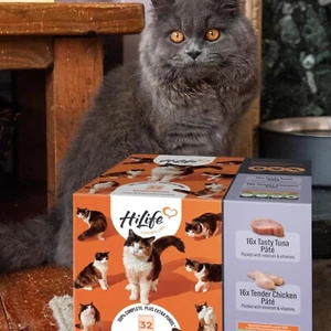 HiLife Kitten Wet Cat Food, Mixed Chicken & Tuna Pate Recipes, Complete Cat Food - Picture 1 of 9