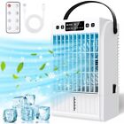 Air Personal Portable Conditioner Cooler Mini Evaporative 4 Speeds Fan Cooling