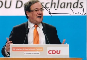 Autógrafo Política | CDU | Armin LASCHET | Foto 2014 (Discurso Congreso del Partido) - Imagen 1 de 1