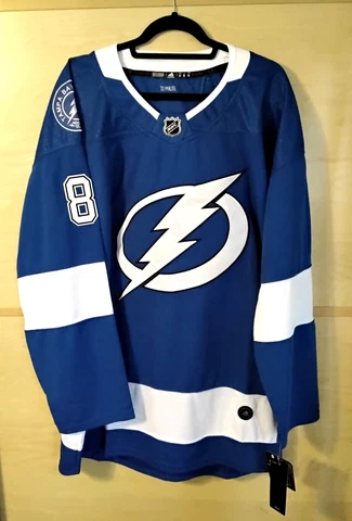 NIKITA KUCHEROV Tampa Bay Lightning - NHL Adidas Blue Hockey Jersey =54 NEW NWT= Cover