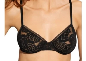 ERES Eclat Womens bra BLACK Noir 85C FR / 32C US / 34C UK - Picture 1 of 3