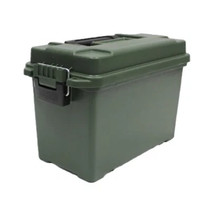 Plastic Heavy Duty Ammo Box Medium Water Resistant Lockable Ammo Tool Box - Picture 1 of 4