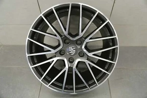 Original 21 Inch Porsche Cayenne E3 9Y Rs Spyder Rim 9Y0601025J 11J X 21 Et 58 - Picture 1 of 2