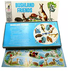 Vintage 1950's Board Game ~ Bushland Friends ● Milton Bradley (1956) ● Fast Post - Picture 1 of 6