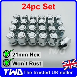 24x ALURADMUTTERN FÜR NISSAN NAVARA / PATHFINDER (M12x1,25) LASCHENBOLZEN [24M] - Bild 1 von 4