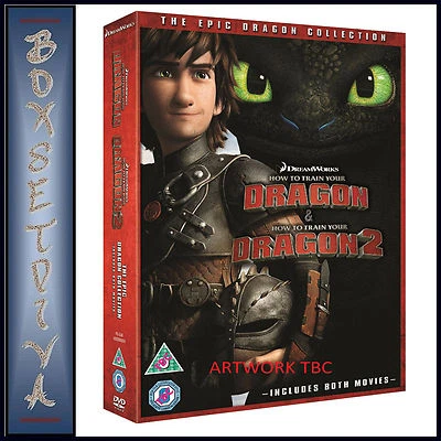 HOW TO TRAIN YOUR DRAGON & HOW TO TRAIN YOUR DRAGON 2   **BRAND NEW DVD** - Image 1 of 2