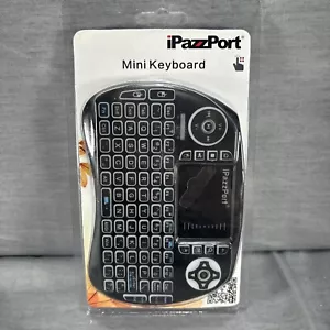 iPazzPort Wireless Mini Keyboard with Touchpad for iPad iPhone New - Picture 1 of 3