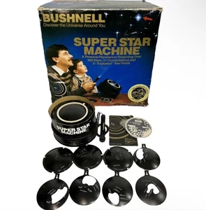Proyector Planetario Completo Máquina Super Star Bushnell De Colección COMO NUEVO - Imagen 1 de 11
