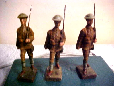 Lineol de elastolina de colección soldados alemanes (3) años 30 Foto 1 de 2