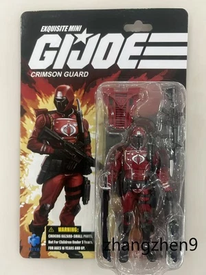 Figura retro Hiya Toys g.i.joe Crlmson Guard 1/18 Exquisita Mini GI Joe Cardback Foto 1 de 4