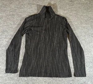 Icebreaker Women’s Large 1/2 Mock Neck Wool Base Layer Pullover Top 260 Zone - Picture 1 of 7