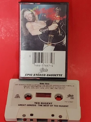 TED NUGENT--GREAT GONZOS THE BEST OF TED NUGENT   *CASSETTE*  #170 A7 Foto 1 de 3