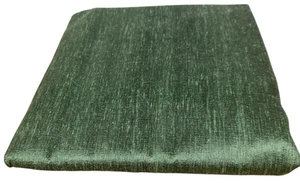 Thai Silk Fabric Forest Green Luxurious Handwoven Authentic Fabric from Thailand - Picture 1 of 9