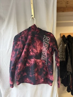 Sudadera Abercrombie & Fitch Granate Talla Juvenil Grande Foto 1 de 3