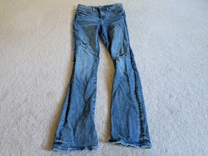 Jeans donna Express Mid Rise grattacielo denim taglia 8R - Foto 1 di 13