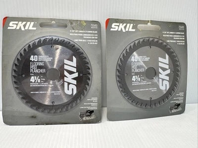 = SKIL 75540 4-3/8-дюймовый на 40T твердосплавный пол лезвие новый лот из 2 - Изображение 1 из 2