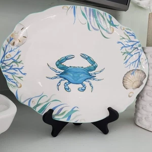Lenox China Our Family Seashore 13.25" Oval Serving Platter NEW First Quality - Picture 1 of 4