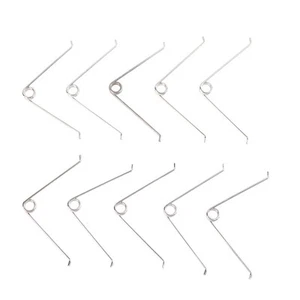 10Pcs V Shape Steel Compression Spring Gardening Scissors Accessories T*GJ - Picture 1 of 10