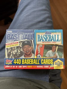 1996 Topps Baseball Complete 440 Card Set Sealed - Picture 1 of 1
