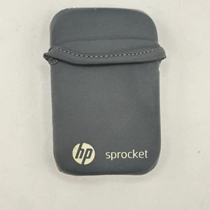 HP Sprocket Portable Photo Printer with Gray Protective Case - Picture 1 of 5
