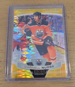 DARNELL NURSE 2019-20 O-PEE-CHEE OPC PLATINUM HOCKEY SEISMIC GOLD SP/50 #9 SSP - Picture 1 of 2