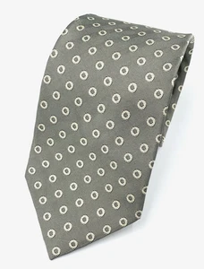 EUC Ralph Lauren Purple Label Dot Silk Tie Necktie Hand Made In Italy - Picture 1 of 8