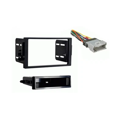 Fits Saturn S Series 2000-2002 SDIN Aftermarket Harness Radio Install Dash Kit - Image 1 of 3